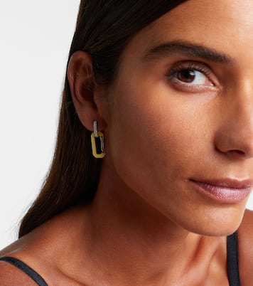 Chiara Small 18kt gold single earring with diamonds | Eéra