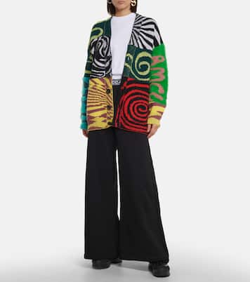 Trace faux fur and rubber slippers | Stella McCartney