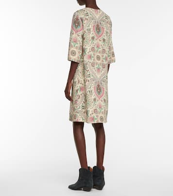 Paisley stretch-cady midi dress | Etro