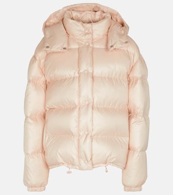 Nylon quilted down jacket | Miu Miu