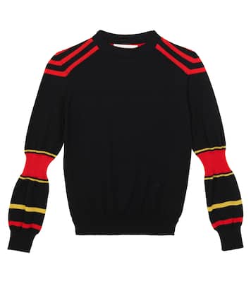 x The Woolmark Company - Pullover in lana | Victoria Beckham Kids