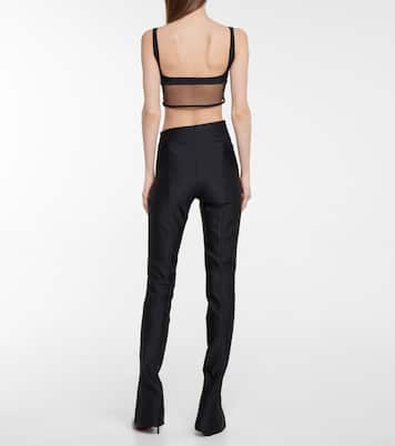 بنطلون بأجزاء مقتصة | Mugler