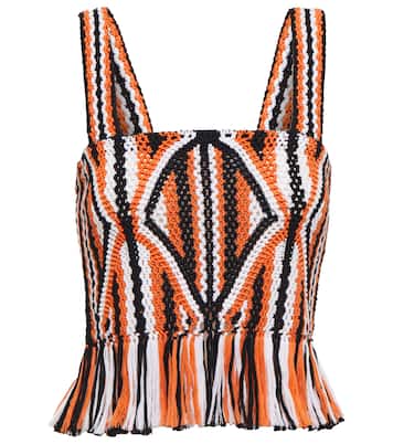 Top Amalia en macramé | Gabriela Hearst