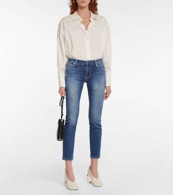 Prima Ankle mid-rise skinny jeans | AG Jeans