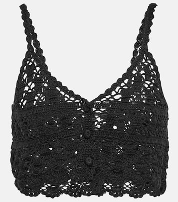 Top cropped in cotone | Anna Kosturova