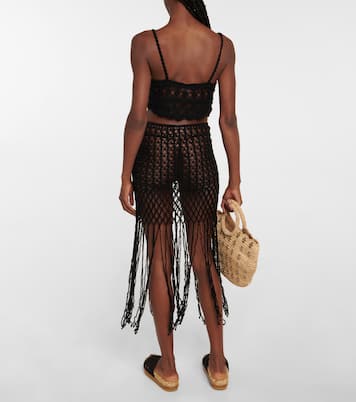 Top cropped in cotone | Anna Kosturova