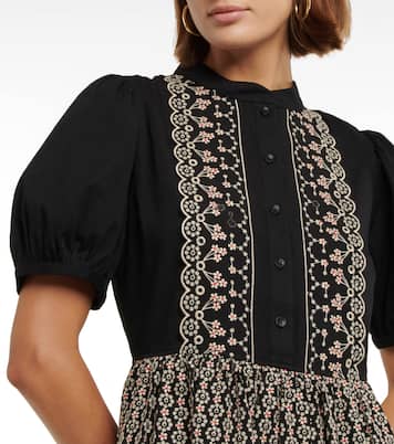 Besticktes Minikleid aus Baumwolle | See By Chloé