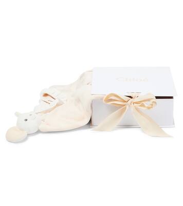 Baby cotton romper and pacifier | Chloé Kids