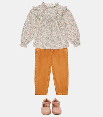 Bedruckte Bluse Katie aus Baumwolle | The New Society