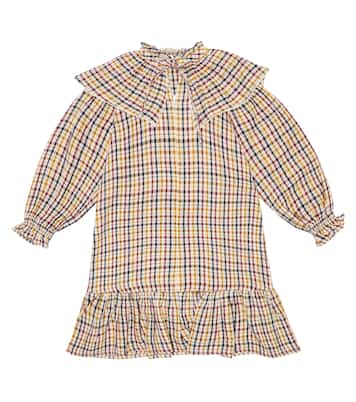 Robe Berenice en coton à carreaux | The New Society