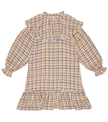 Robe Berenice en coton à carreaux | The New Society