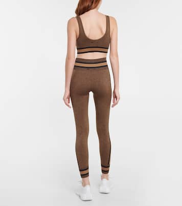 Marle high-rise cropped jersey leggings | The Upside