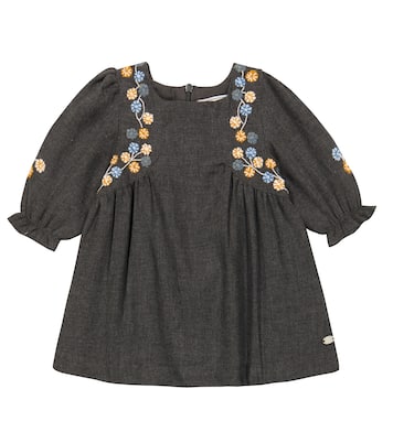 Baby Kleid aus einem Baumwollgemisch | Tartine et Chocolat