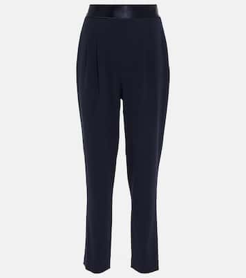 Pantaloni slim a vita alta | Galvan
