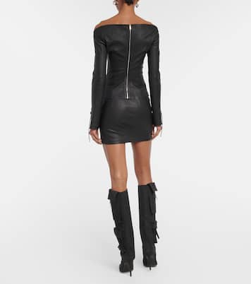 Top bustier en cuir | Dion Lee