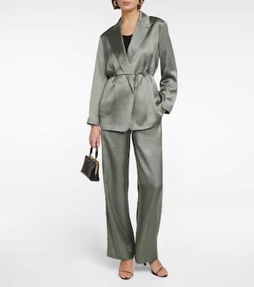 Blazer aus Satin | Vince