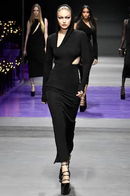 Maxikleid aus Jersey | Versace