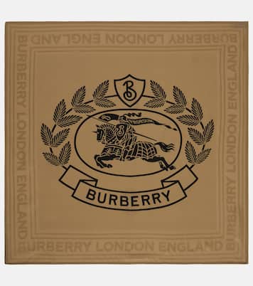 Foulard imprimé en soie | Burberry