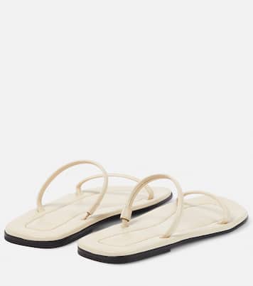 The City leather slides | Toteme