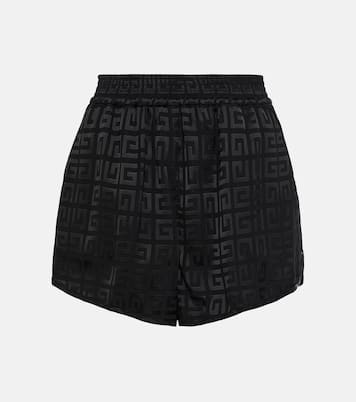 Shorts 4G in jacquard con zip | Givenchy