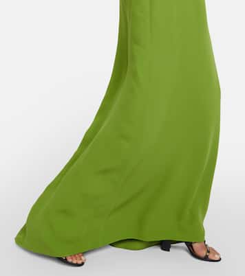 Maxikleid aus Seiden-Crêpe | Valentino