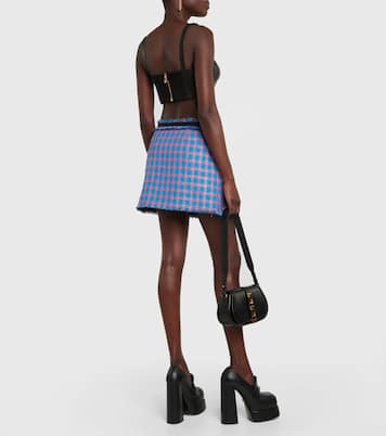 Minifalda de tweed | Versace