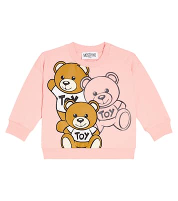 Bebé - sudadera de jersey de algodón | Moschino Kids