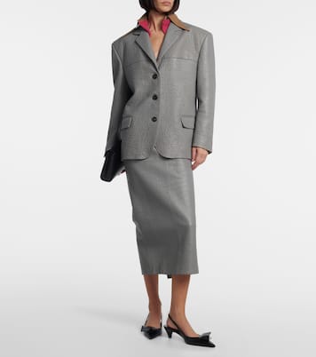 Oversize-Lederjacke | Prada