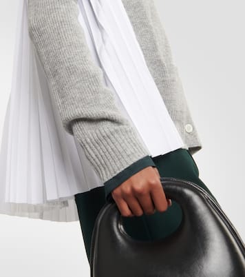 Cárdigan de algodón plisado | Sacai