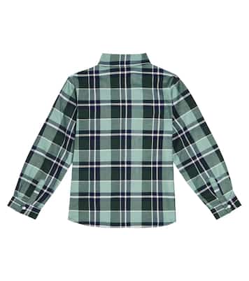 Camicia Daho in jersey a quadri | Bonpoint