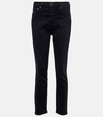 Nico high-rise slim jeans | Agolde