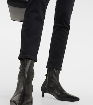 Nico high-rise slim jeans | Agolde