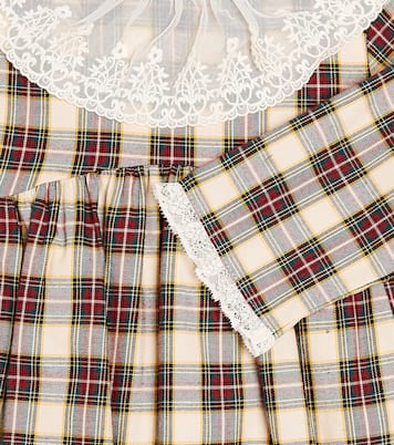 Abito in cotone tartan  | La Coqueta