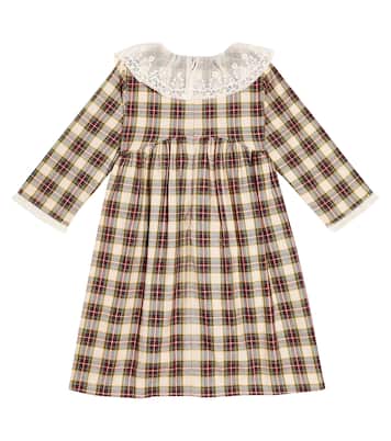 Abito in cotone tartan  | La Coqueta