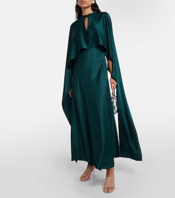 Amory caped gown | Simkhai
