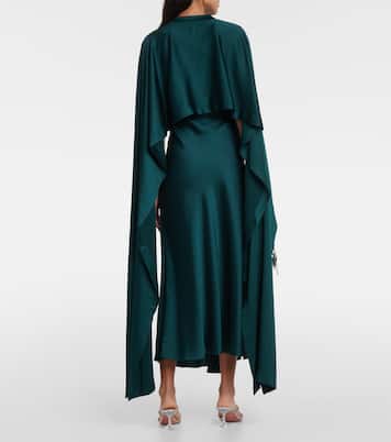 Amory caped gown | Simkhai