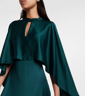 Amory caped gown | Simkhai
