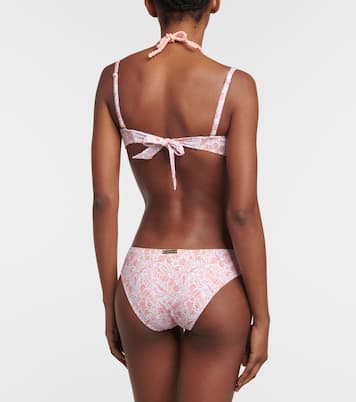 Top bikini Muskmelon Bay con stampa | Heidi Klein