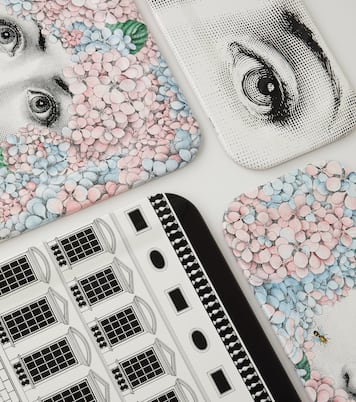 Ortensia Large poplar tray | Fornasetti