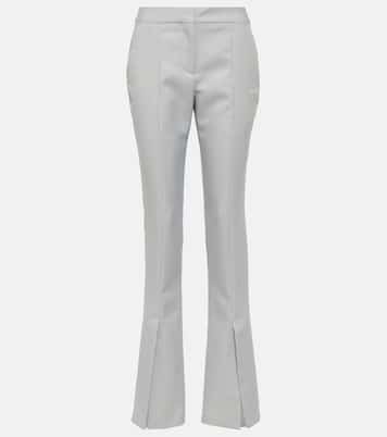 Schmale Schlaghose | Off-White