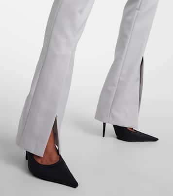 Schmale Schlaghose | Off-White