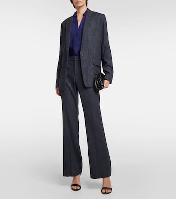 Blazer in flanella a righe | Vince