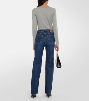 Classic Cut mid-rise straight jeans | Toteme