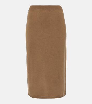 Falda midi Dina de lana virgen | 'S Max Mara