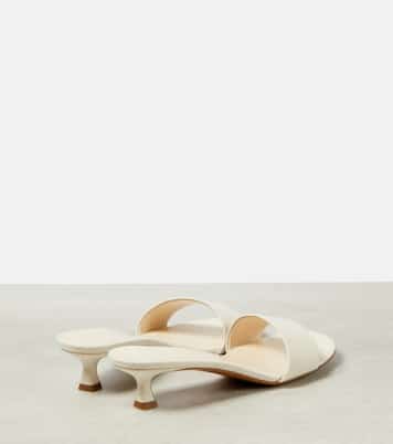 Sandali Combo Kitten in raso | The Row
