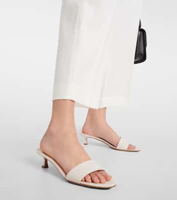 Sandali Combo Kitten in raso | The Row