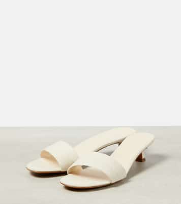 Sandali Combo Kitten in raso | The Row