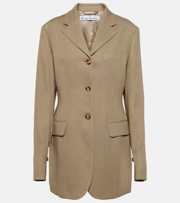 Blazer monopetto Jolcie in misto lana | Acne Studios