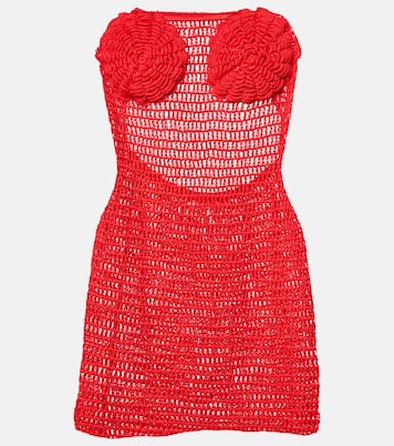 Bustier-Kleid Camellia aus Häkelstrick | Anna Kosturova