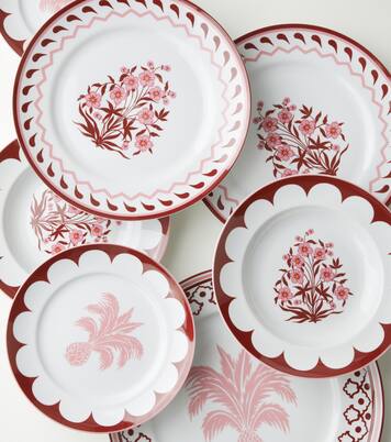 Jaipur set of 2 dessert plates | Aquazzura Casa